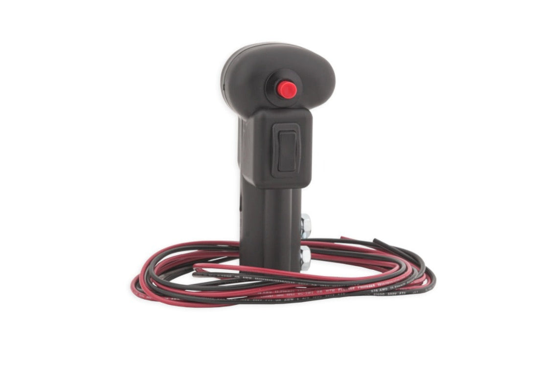 Rocker Switch with Round Push Button Handle (VALHandle1S1Bnw)