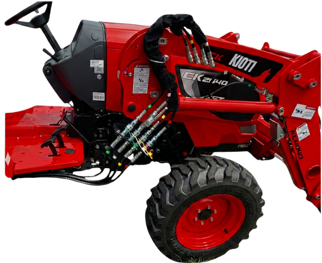 Third Function Valve Kit for Kioti KL4040 on CK40 Series Tractors. Non SE Models Only. No Cab. No W. R. Long Handle, Relay Pack Included for use with Factory Handle. (VKKIKL4040-HN)
